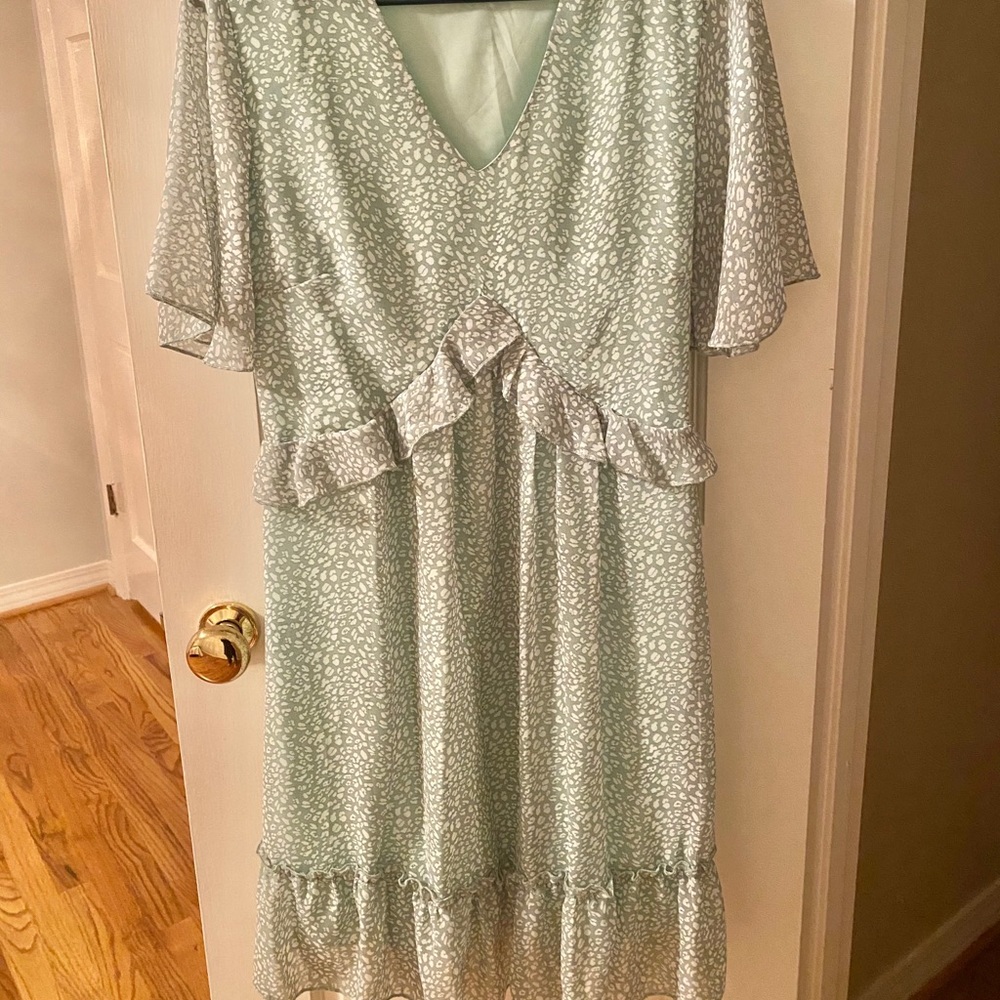 Leopard Goodnight Macaroon Dress
